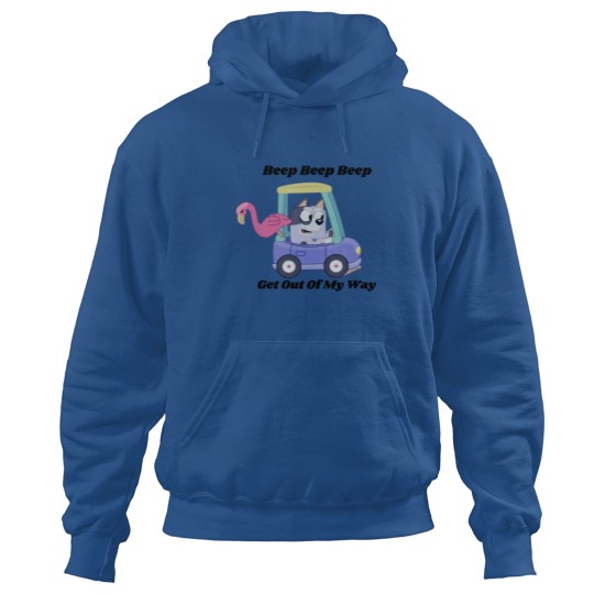 Discover Get Out Of My Way Muffin Hoodies, Muffin BlueyDad Hoodies