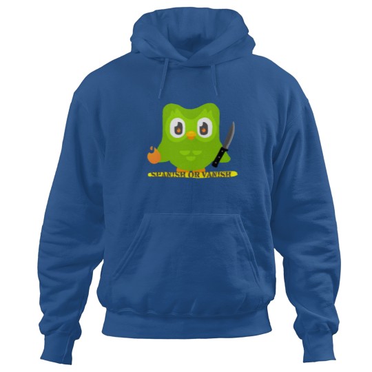 Discover Duolingo Spanish or Vanish Hoodies