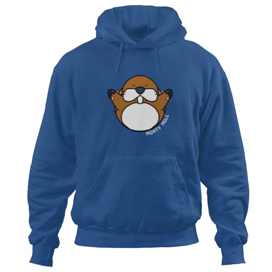 Discover Monty Mole FlamedVortex, designs Hoodies