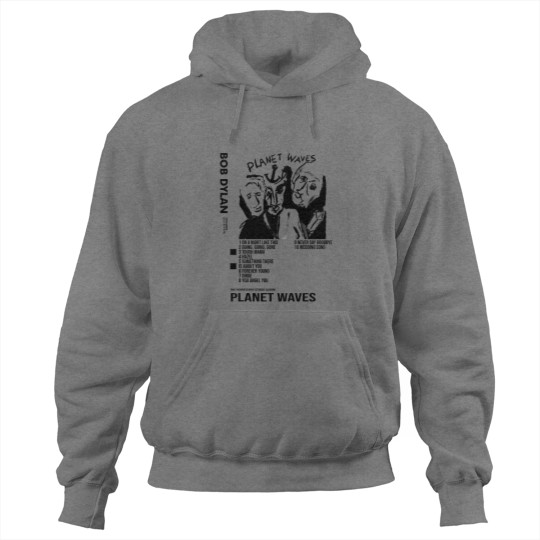 Discover Bob Dylan - Planet Waves Album Poster Hoodies