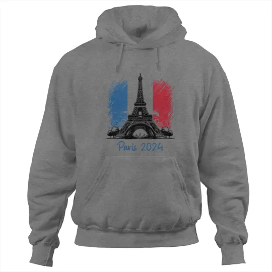 Discover Summer Games, 2024 Paris Olympics, France Hoodies