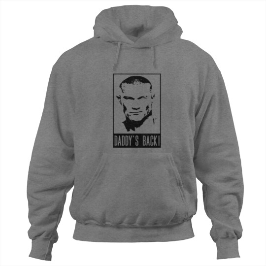 Discover Randy Orton Hoodies Wrestling Entertainment The Viper Randy Orton Daddy's Back Hoodies