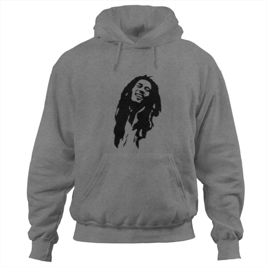 Discover Chill Bob Marley Silhouette Hoodies, Vector Bob Marley Hoodies