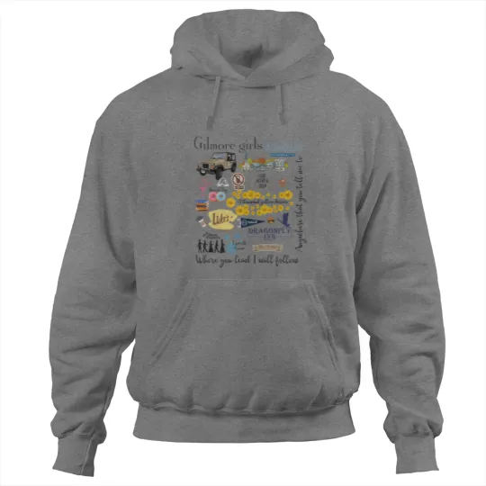 Discover Gilmore Girls Collection Hoodies, Gilmore Girls Stars Hollow Hoodies
