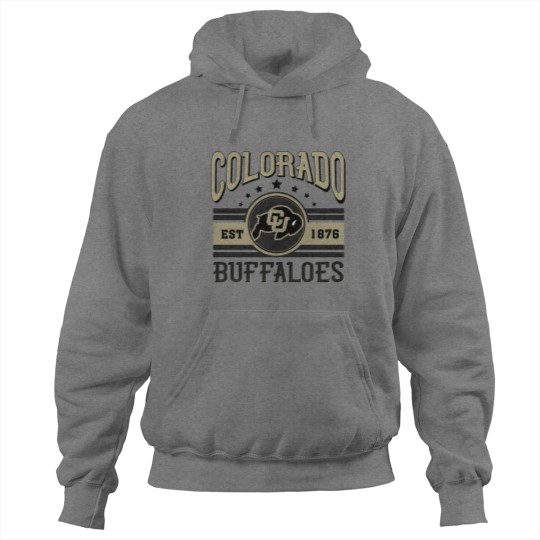 Discover Colorado Buffaloes Football Est 1876 Hoodies, University of Colorado Hoodies