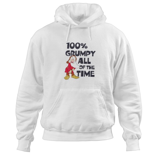 Discover 100% grumpy all the time Hoodies