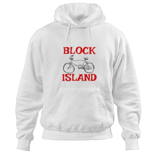 Discover Block Island Bicycle Active Hoodies