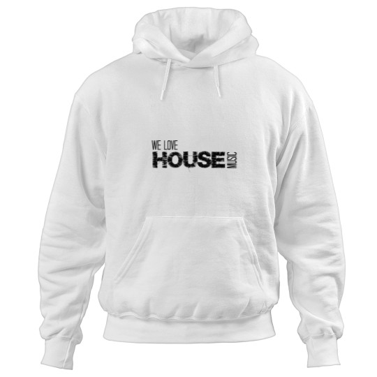 Discover We Love House Music Active Hoodies