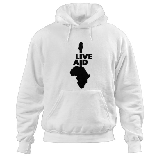 Discover Live Aid Concert Hoodies