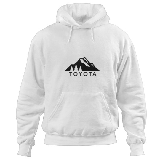 Discover toyotas mountains Logo Version 2 Black Hoodies