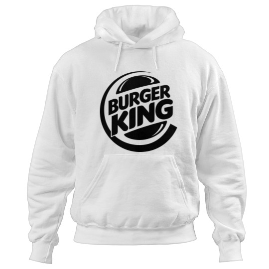 Discover burgerking dark logo Hoodies