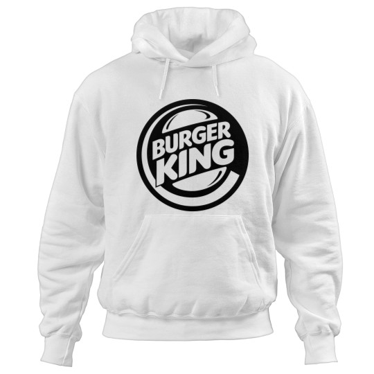 Discover rounded burgerking dark logo Hoodies
