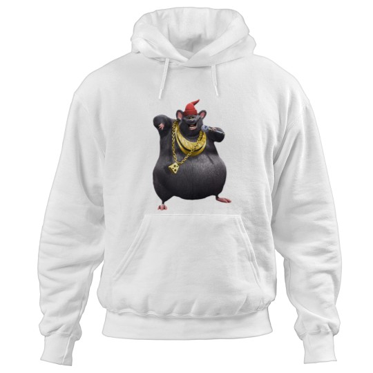 Discover Biggie Cheese Rat Hoodies