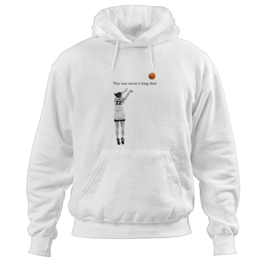 Discover Caitlin Clark This Never A Long Shot Breaking Record White Hoodies