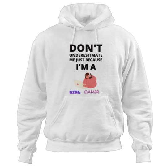 Discover yes im a gamer girl Hoodies