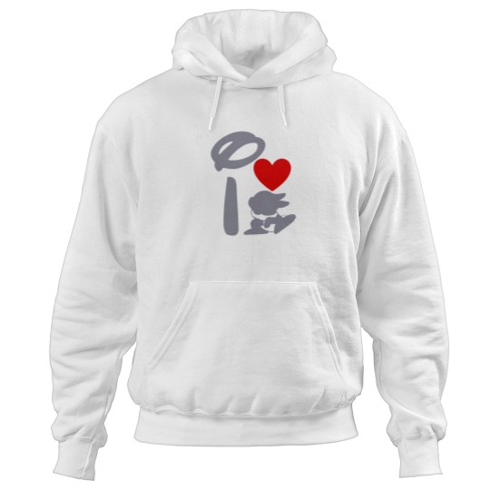 Discover I Heart Thumper (Inverted) Hoodies