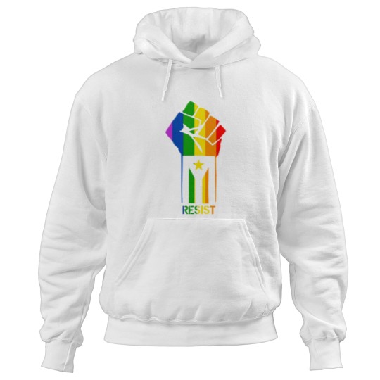 Discover LGBT Resist Fist Hoodies