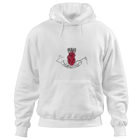 Discover Single Line - Claddagh Hoodies