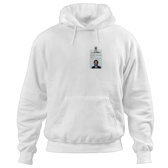 Discover Severance series lumon industries MARK SCOUT Badge fan works   by ironpalette -1 Hoodies