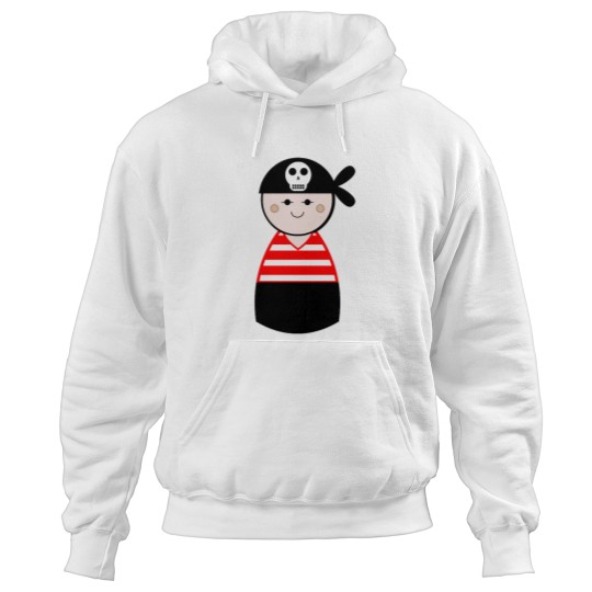Discover Bert and Gert's Red Pirate Hoodies
