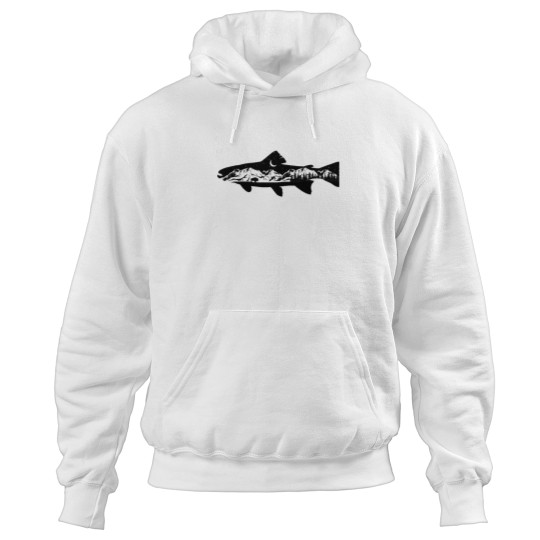 Discover mountains Trout -3 Hoodies