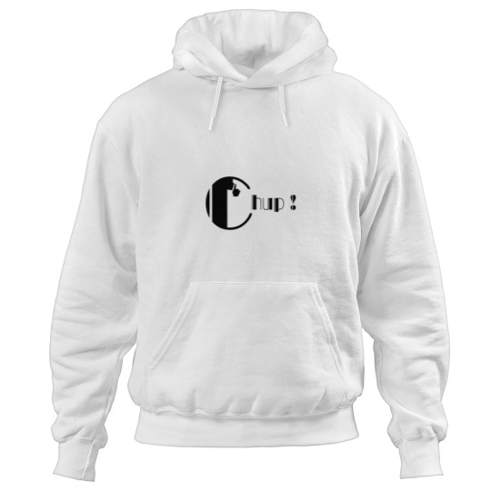 Discover Chup Fitted V-Neck Hoodies