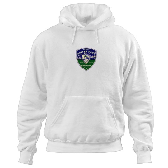 Discover Winter parks Colorado Skiing skis mountainss Skier Hoodies