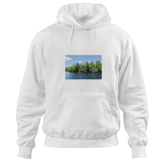 Discover Sunshiny Day Sail Up Norths - Georgian bays Canadian Landscapes Hoodies