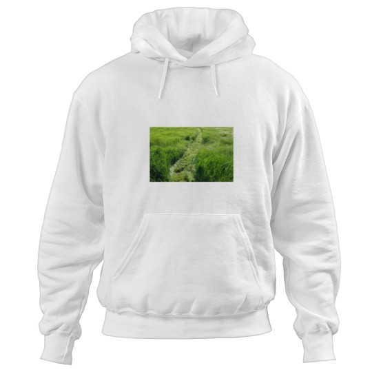 Discover Beautiful Greens grass field Long -2 Hoodies