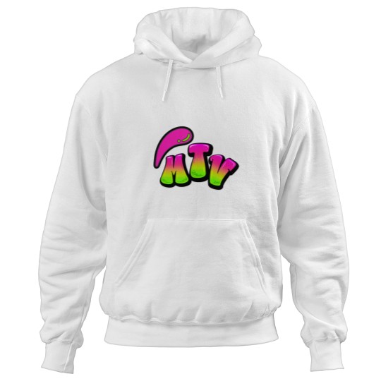 Discover MTVs Neons Pop - Vibrant 80s Inspired Hoodies