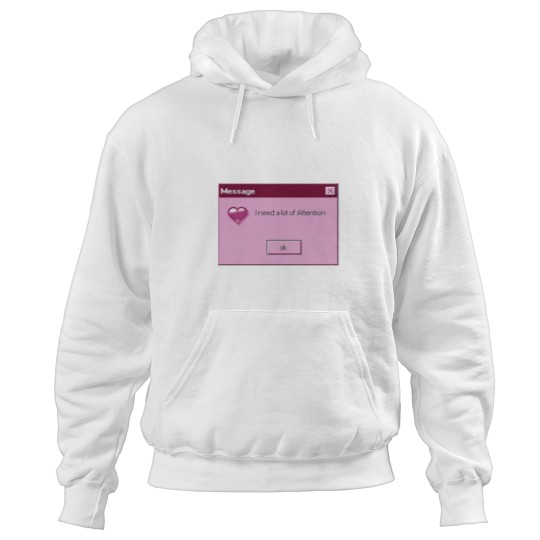 Discover I need Attention Premium Scoop Hoodies