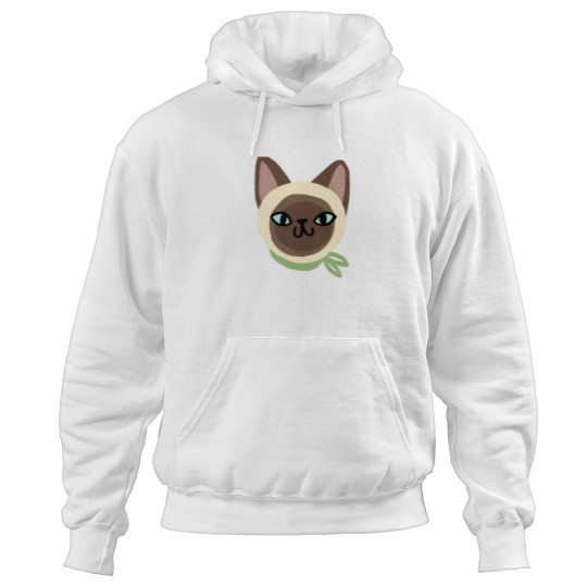 Discover Siamese cat faces Hoodies