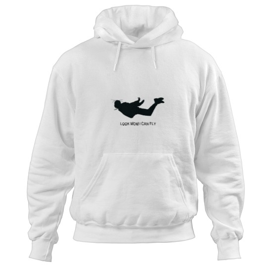 Discover Look mom I can fly Hoodies