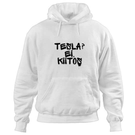 Discover teslas No - thank's - Blacks (Finnish) Hoodies