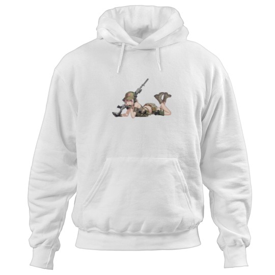 Discover militarys animes girls Hoodies