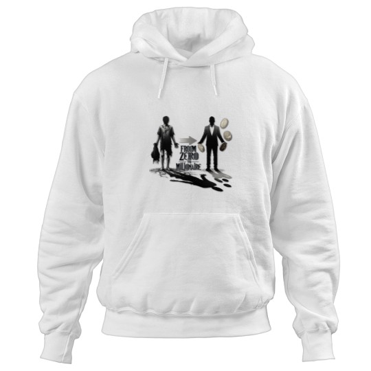 Discover Crypto From zeros to Millionaire Hoodies