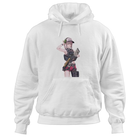 Discover animes girls guns Hoodies