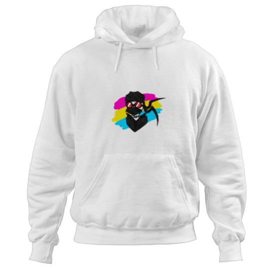 Discover Pansexual Prides hank Madnesss combat Hoodies