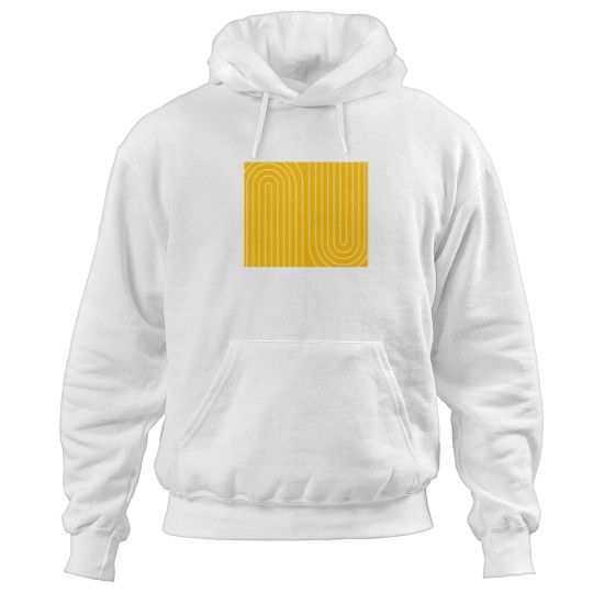 Discover Mid Centurys modern yellow arch Hoodies
