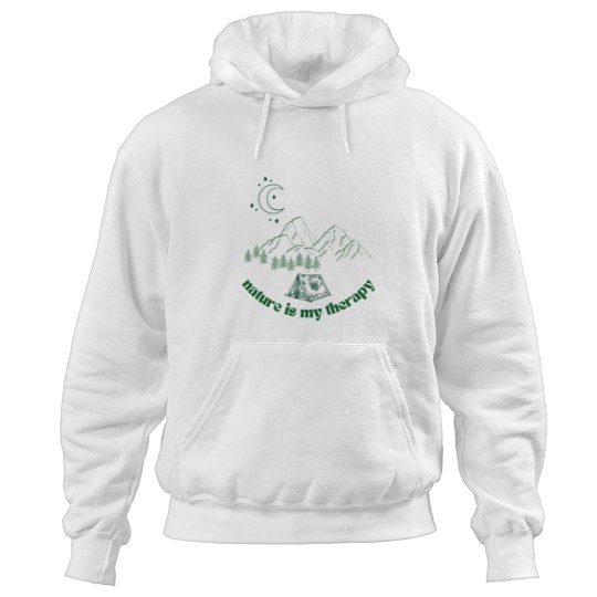 Discover Nature is My Therapy Oversized Hoodies