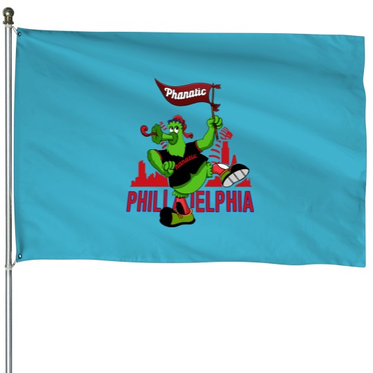 Discover Phillie Phanatic Vintage House Flags