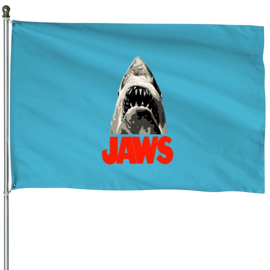 Discover JAWS - Great White Shark Relaxed Fit House Flags
