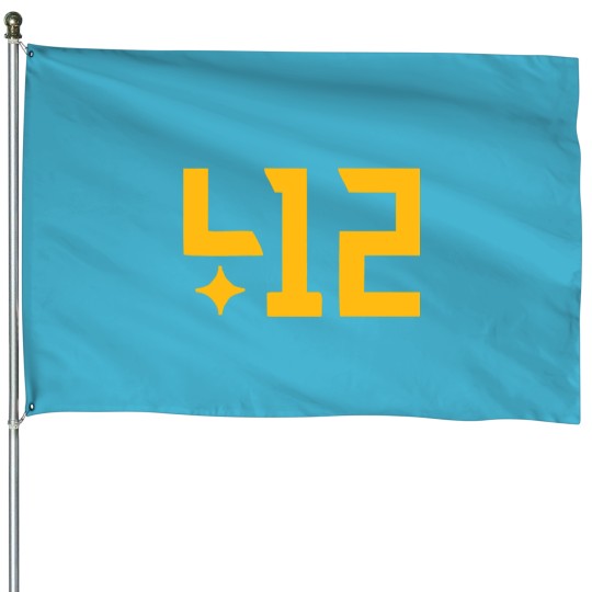 Discover Number 412 House Flags