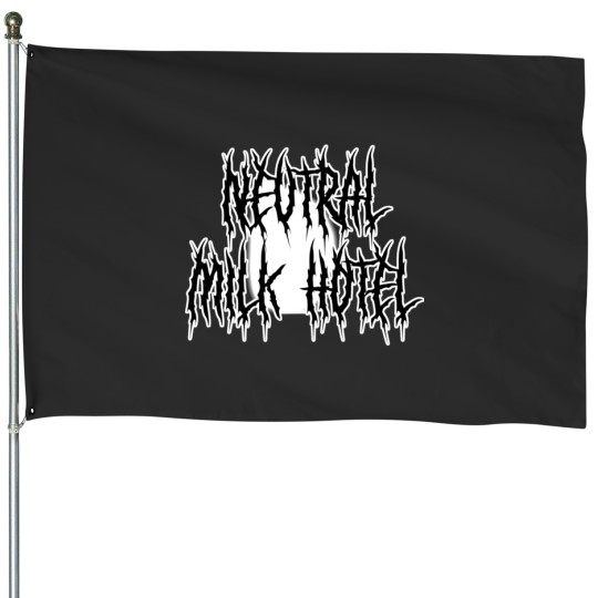 Discover neutral milk hotel metal House Flags
