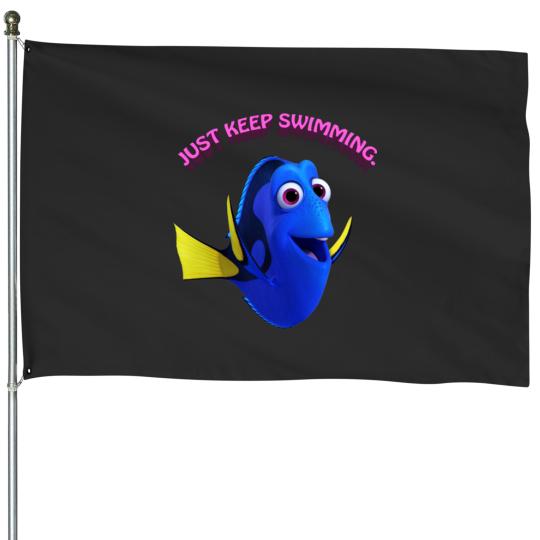 Discover Just keep swimming  (1) House Flags