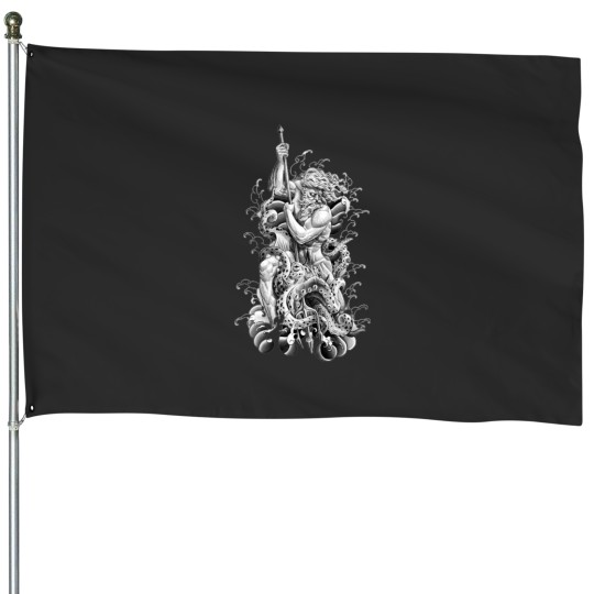 Discover Poseidon House Flags
