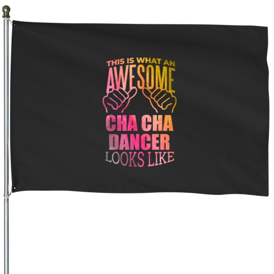 Discover Cha Cha House Flags