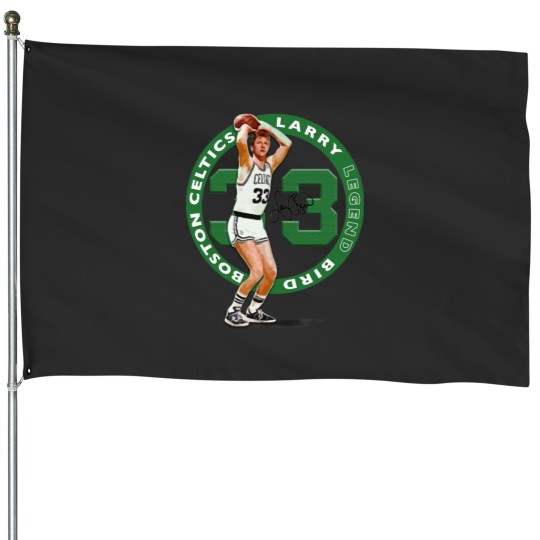 Discover Larry Legend Bird 33 House Flags