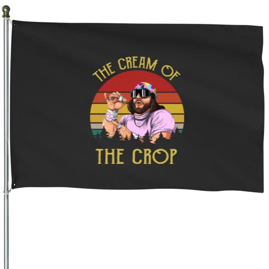 Discover Macho Man House Flags Featuring Randy Savage