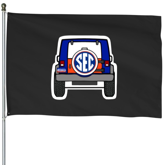 Discover Gators House Flags